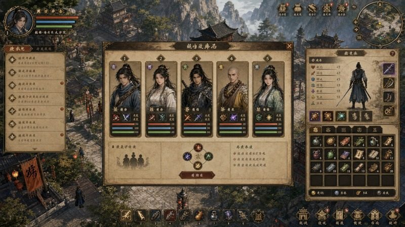 金庸群侠传5爱与死仙狐MOD六周年 主线事件 画面 7